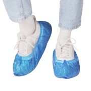 Бахилы медицинские Elegreen Особопрочные (8/18/2р), двойные синие, 6,0 гр/пара №350/2800