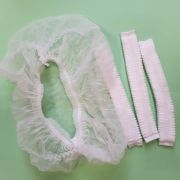 Шапочка нетканая «Шарлотта» №100, белая/SAF&TY